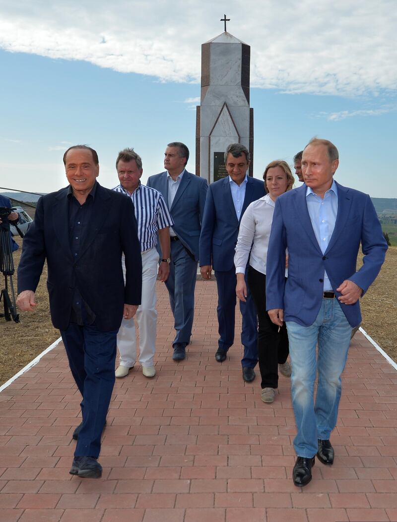 Il Cav da Putin 6