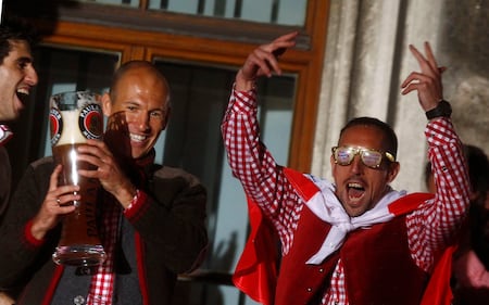 Ecco i festeggiamenti dei grandi club europei di calcio 19