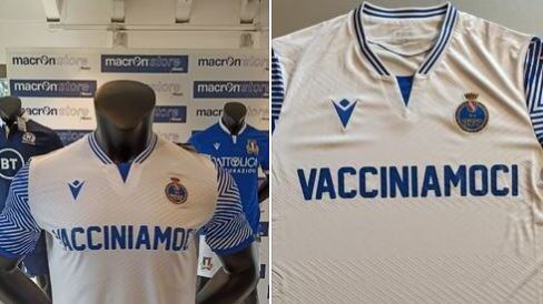 “Vacciniamoci”. La maglia del Seregno è un esempio per tutti