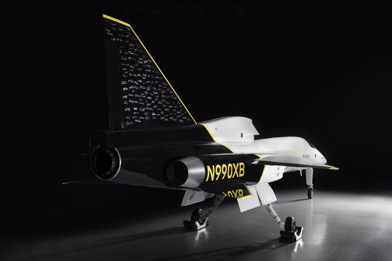 Il jet supersonico di Boom Supersonic 2
