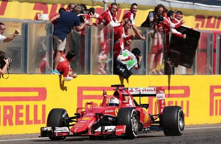 Il Gp di Ungheria: trionfa Vettel 8