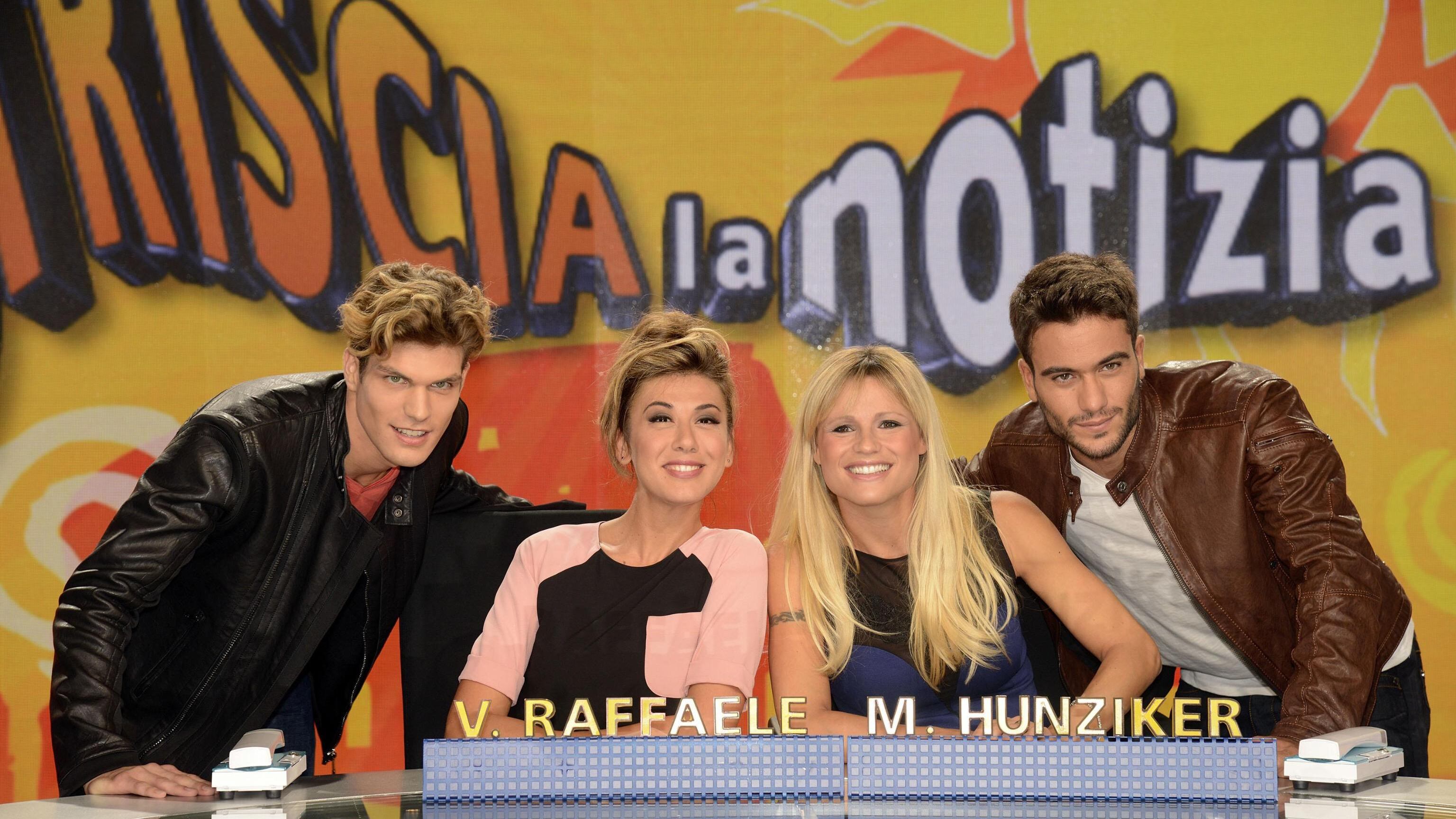 Hunziker fa da mamma alla Raffaele e ai Velini