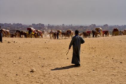 El Alamein-deserto egiziano