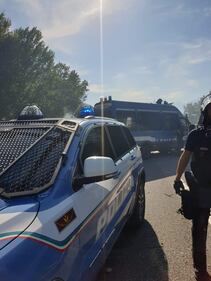 Attacco dei No Tav al cantiere di Val di Susa 7