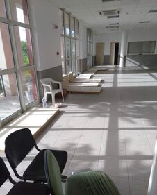 Cpr di Trapani il 21 giugno: liquidi organici e sporcizia nella hall 4