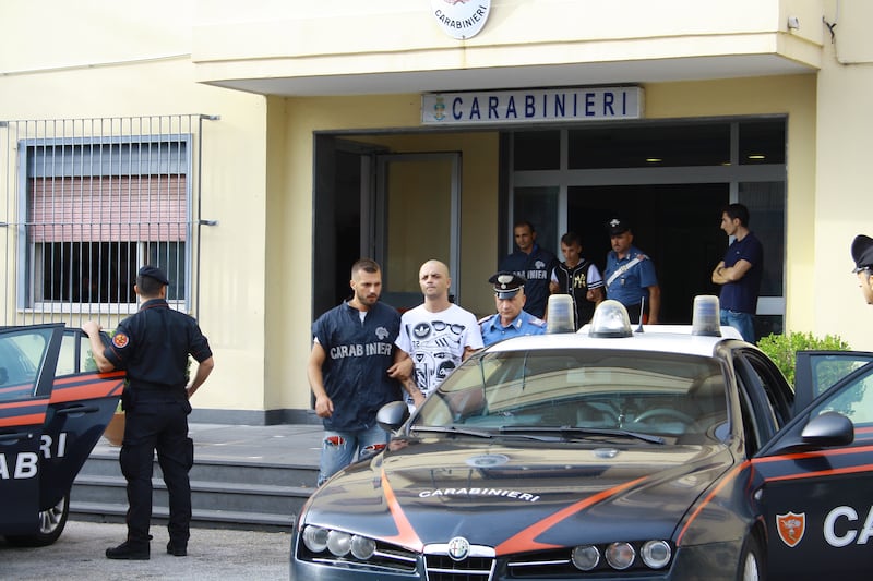 L'arresto dei presunti killer, rei confessi, a una settimana dall'omicidio di korol