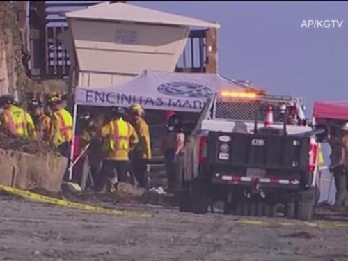 Crolla una parte di scogliera in California: ci sono morti e feriti