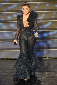 Elettra Lamborghini alla finale di Sanremo 7