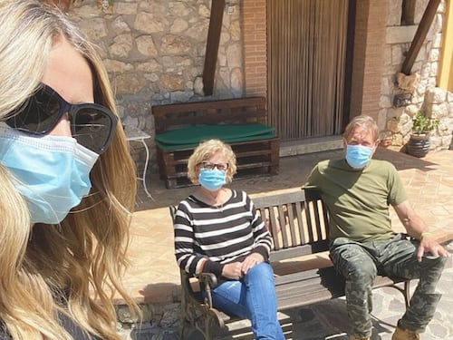 "Adesso mi avete rotto le p..." Furia Santarelli per questa foto