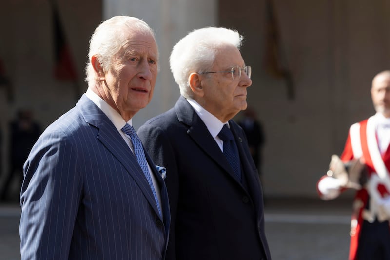 Carlo III e Camilla, primo giorno in Italia 26