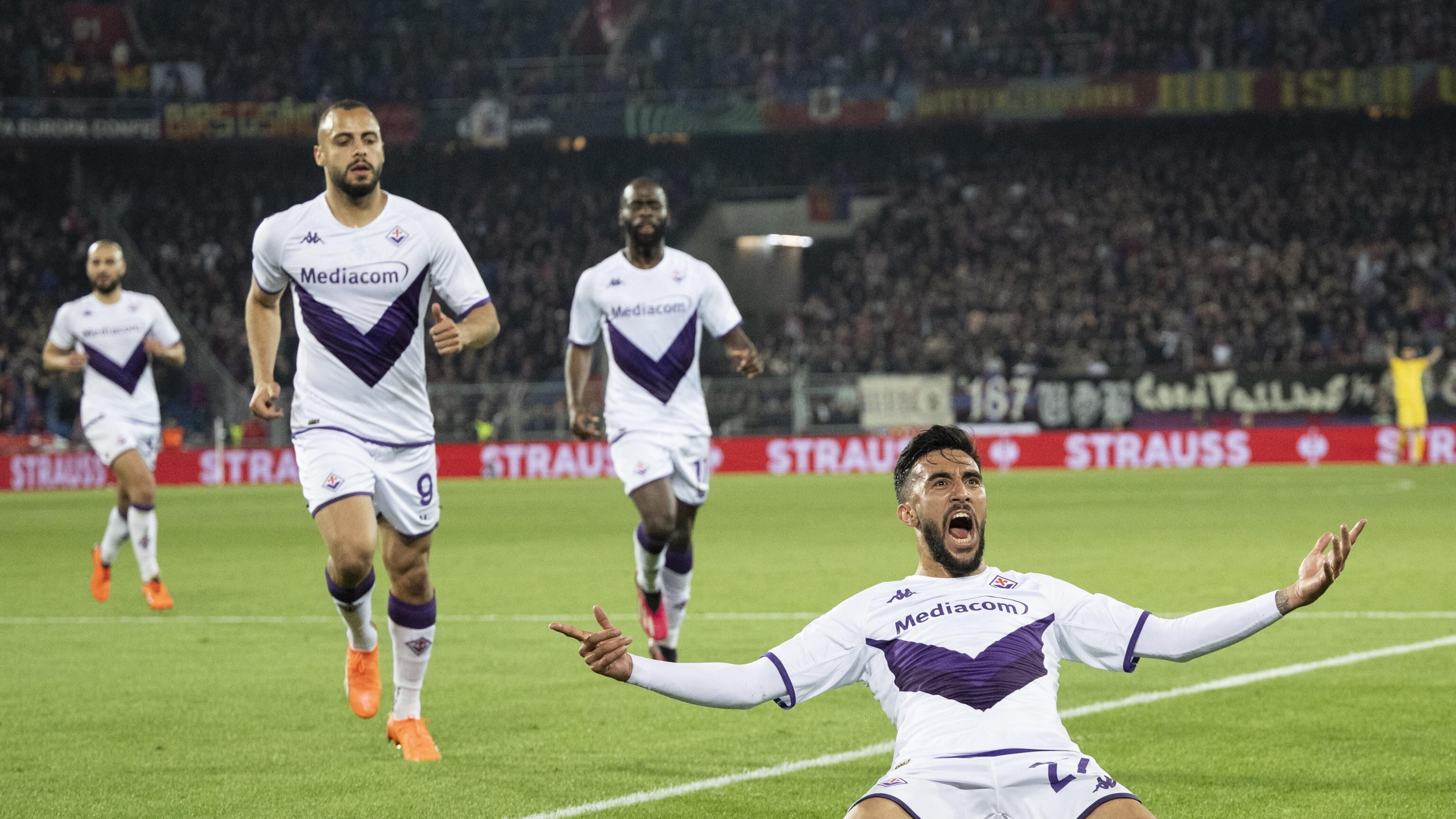 Impresa epica della Fiorentina a Basilea: vince 3-1 ai supplementari e vola in finale di Conference League
