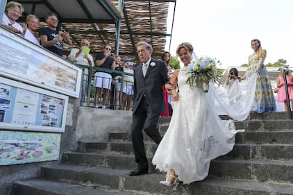 Il ministro Lorenzin sposa a Capri il suo Alessandro 13