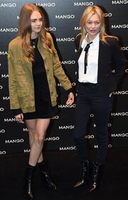 Cara Delevingne e Kate Moss a Milano, folla in delirio 2