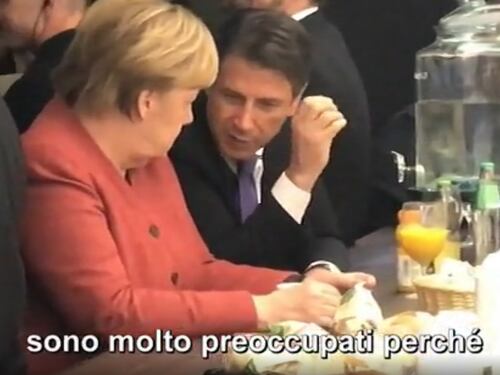 "I Cinque Stelle sono preoccupati..." L'audio (rubato) a Conte e Merkel
