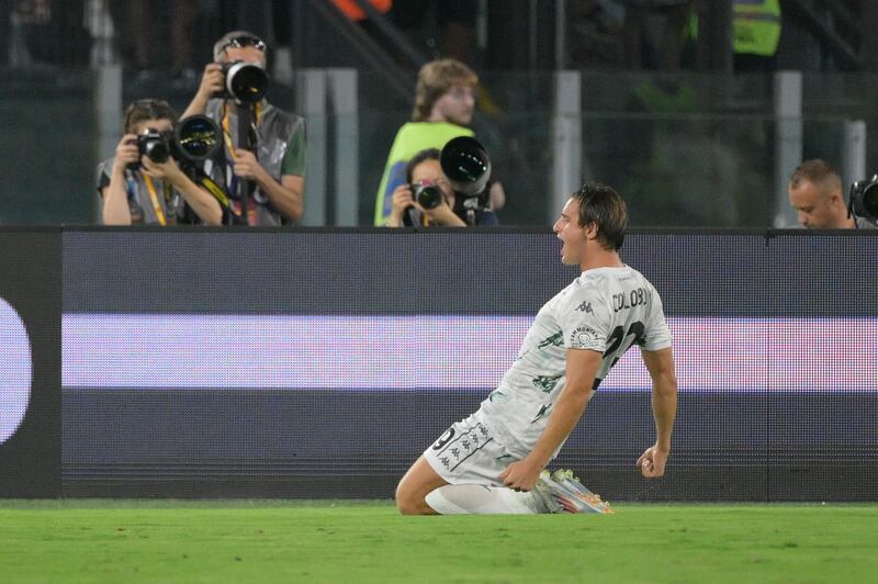 Colombo celebrazione Roma Empoli