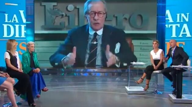 Feltri: "Imbecille chi accusa Libero per la pistola al peperoncino"