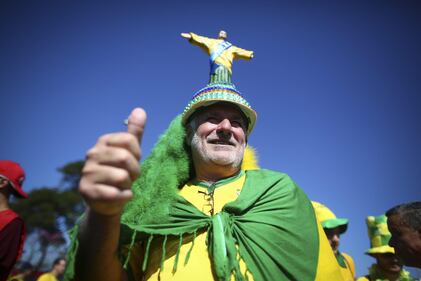 Brasile 2014, i coloratissimi supporters 5