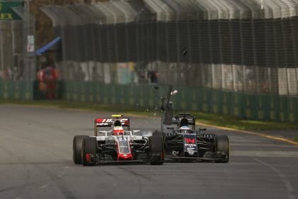 Lo schianto di Alonso 1