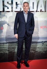 Kevin Costner a Madrid per la premiere di Highwaymen 5