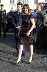 Il ministro Boschi e il fratello preda dei flash al Quirinale 2