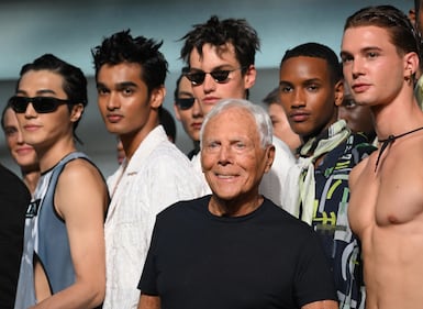 Le foto più belle di Giorgio Armani 1