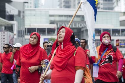 Le proteste e tensioni in Malesia 15