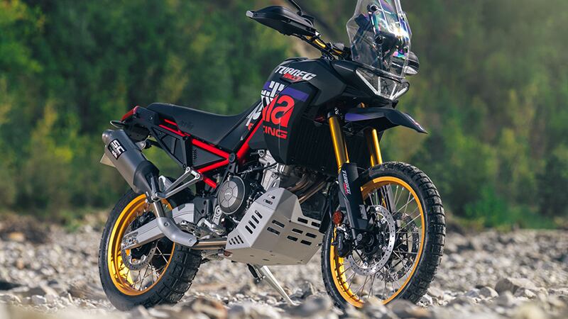 Aprilia Tuareg Rally: l'anima off-road in una moto di serie