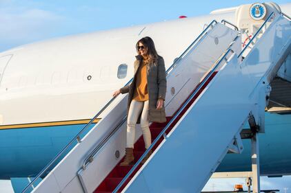 Melania Trump, First Lady da un anno: tutti i look 4