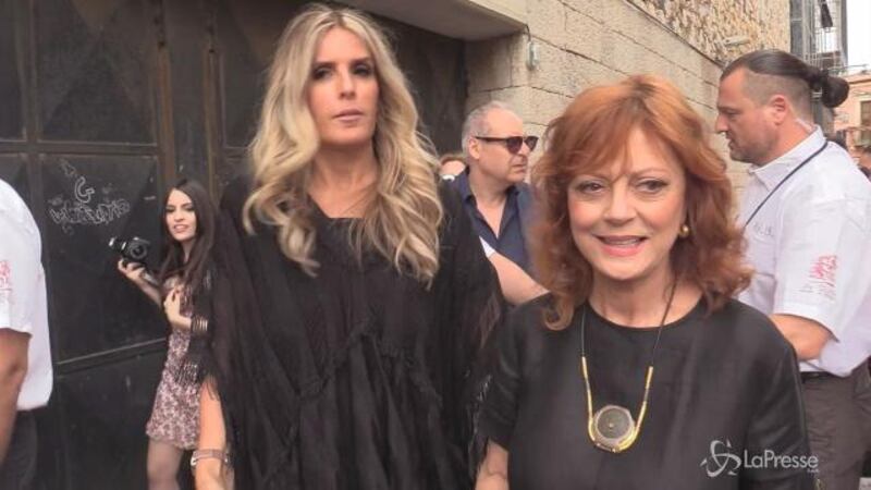Susan Sarandon, le dichiarazioni dell'attrice al Taormina Film Fest 1