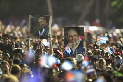 L'ultimo saluto a Fidel Castro a Santiago 18