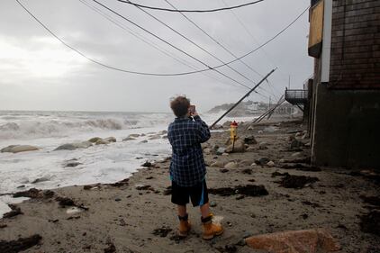 Sandy raggiunge il Massachusetts 1