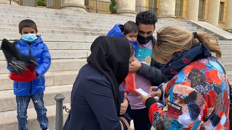 L'arrivo di Zhara in Italia 5