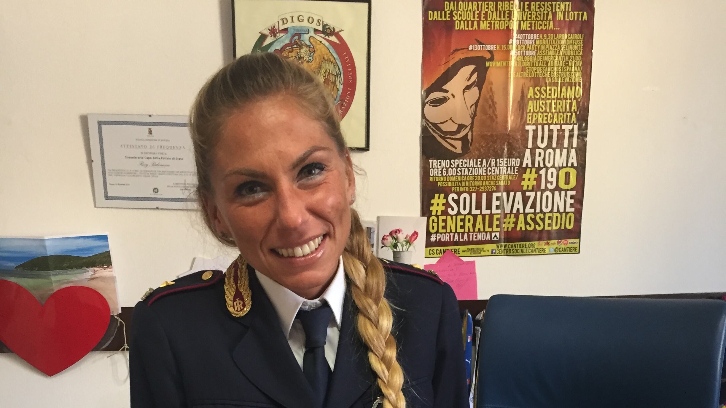 "L'esempio di papà spesso lontano da casa per battere i terroristi"
