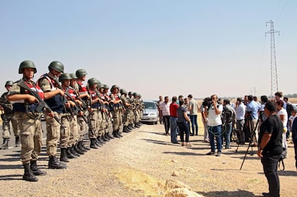 A Kobane i funerali del piccolo Aylan Kurdi 3