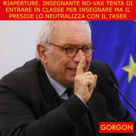 Ecco la satira del giorno. Il ritorno degli insegnanti no-vax 1