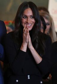 Meghan Markle raggiante col Principe Harry 16