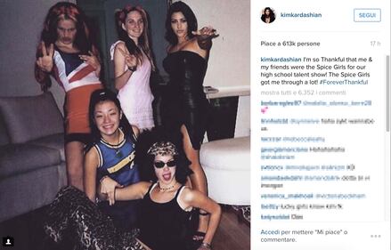 Kim Kardashian e il passato da Posh Spice 2