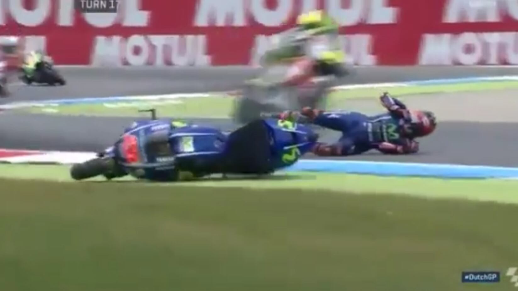 MotoGp Assen, rischio incidente Vinales-Dovizioso