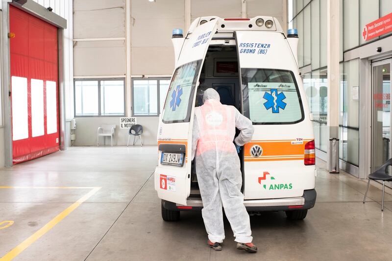 Nella rianimazione di Bergamo 10
