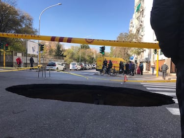 Roma, alla Montagnola si apre una voragine di cinque metri 1