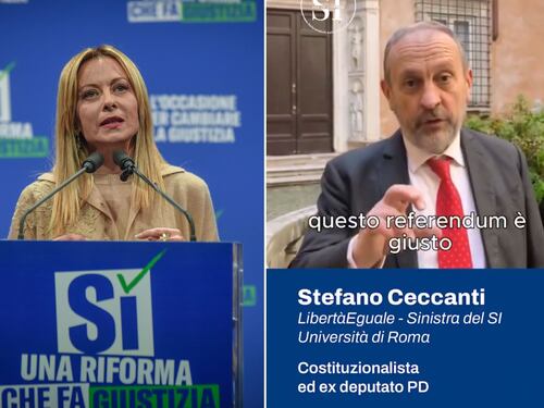 "Andate oltre le appartenenze". Meloni rilancia il video del costituzionalista per il Sì