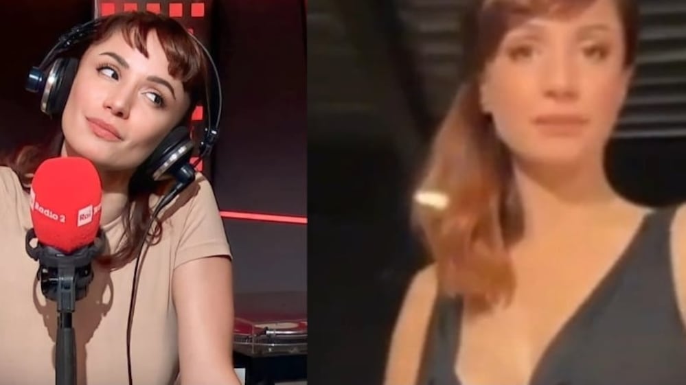Andrea Delogu resta nuda in diretta. La gaffe su Instagram