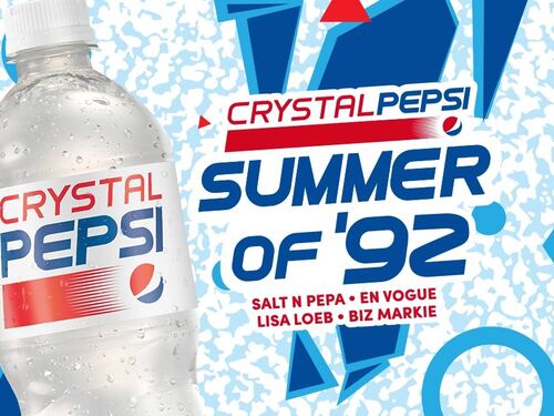 Quella bibita kamikaze di Coca-Cola contro Clear Pepsi