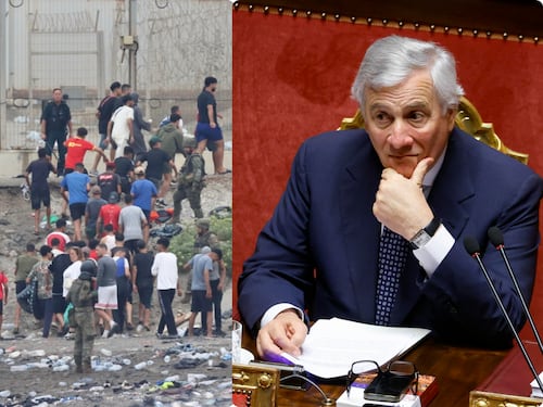 Tajani su Ceuta: “La sinistra ideologica dà l’illusione che ci sia posto per tutti”