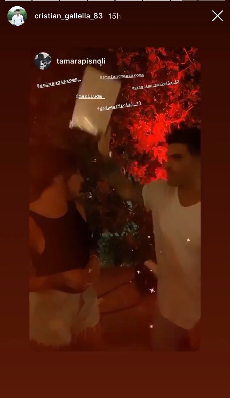 Cristian Galella e Selvaggia Roma
