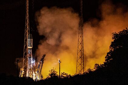 Il lancio del razzo Soyouz, che manda i satelliti ad osservare i pianeti vivibili 3