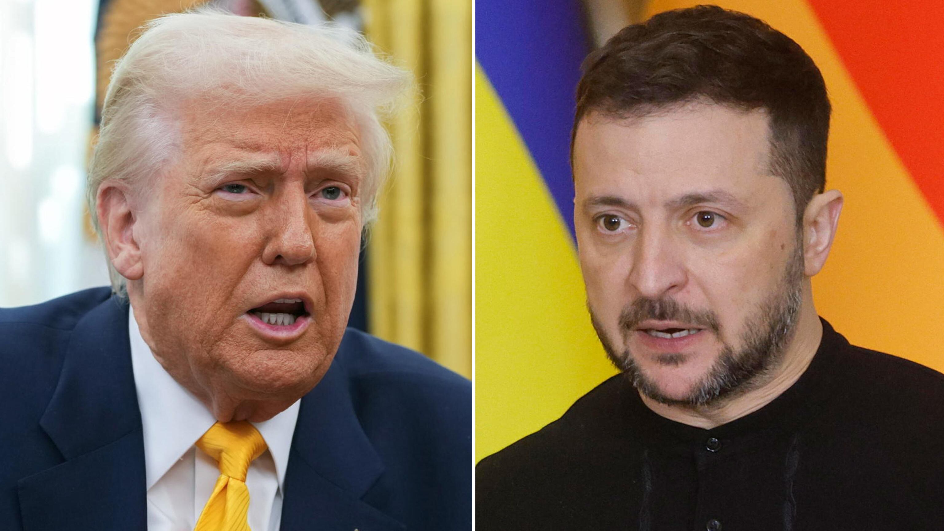 Trump telefona a Zelensky. "Siamo sulla buona strada"