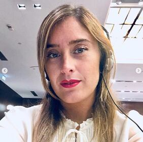 Maria Elena Boschi in tacchi a spillo alla MotoGP  6
