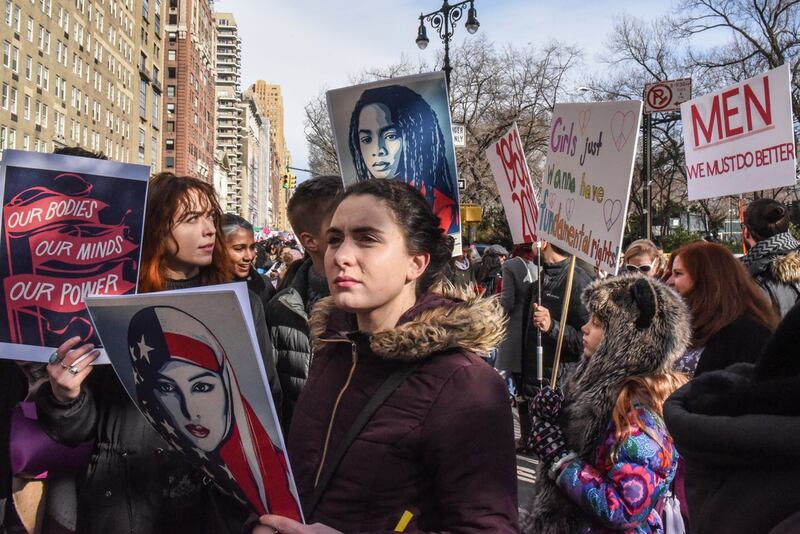 Women's March e Sag Awards 2018, le donne 11