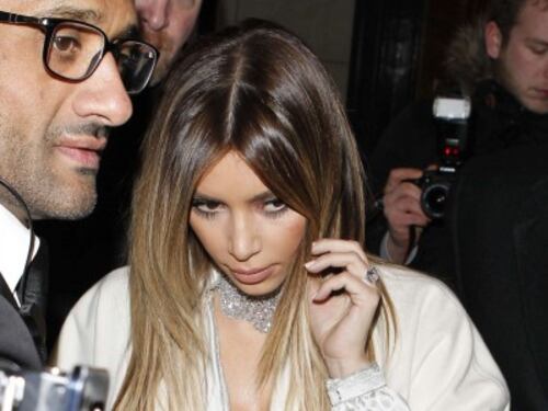 Kim Kardashian, décolleté provocante